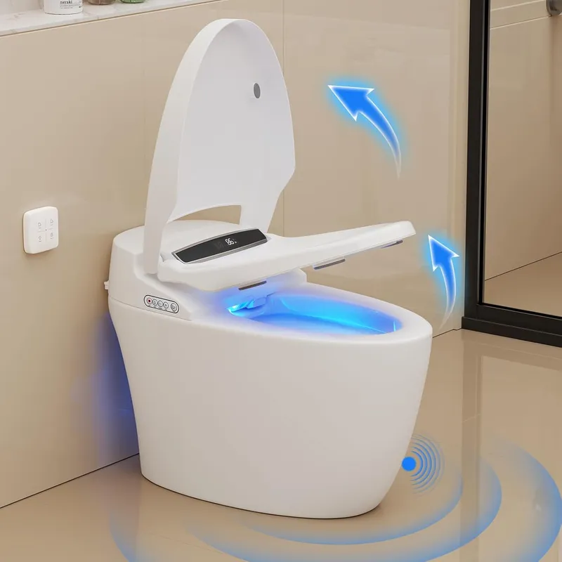 Vipbear Smart Toilet with Heated Seat and Night Light
